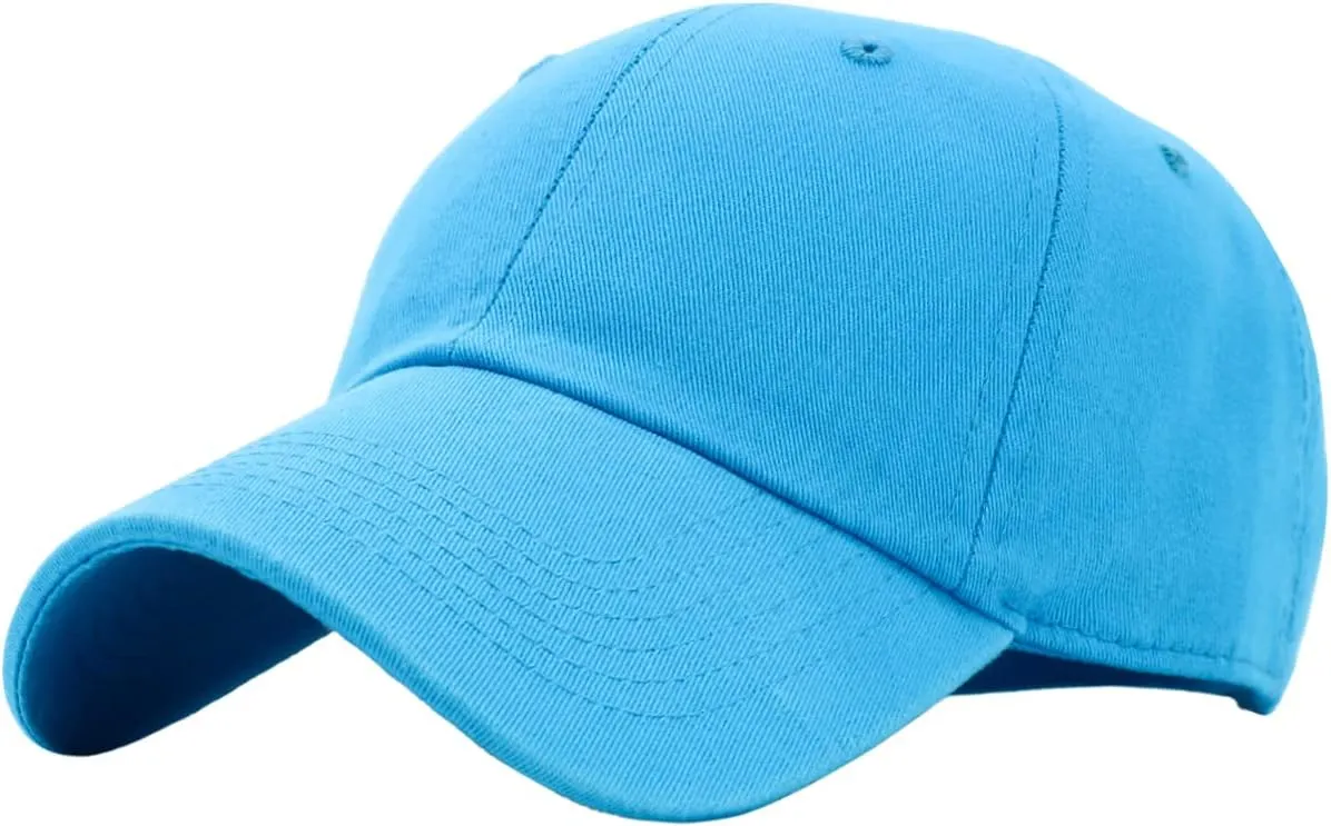 KBETHOS Classic Cotton Adjustable Low Crown Cotton Baseball Cap