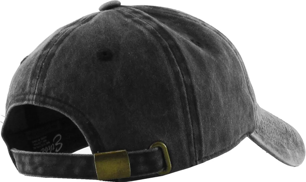 KBETHOS Classic Cotton Adjustable Low Crown Cotton Baseball Cap