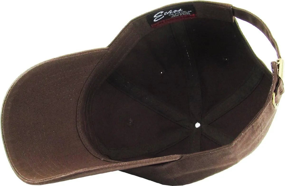 KBETHOS Classic Cotton Adjustable Low Crown Cotton Baseball Cap