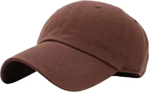 KBETHOS Classic Cotton Adjustable Low Crown Cotton Baseball Cap