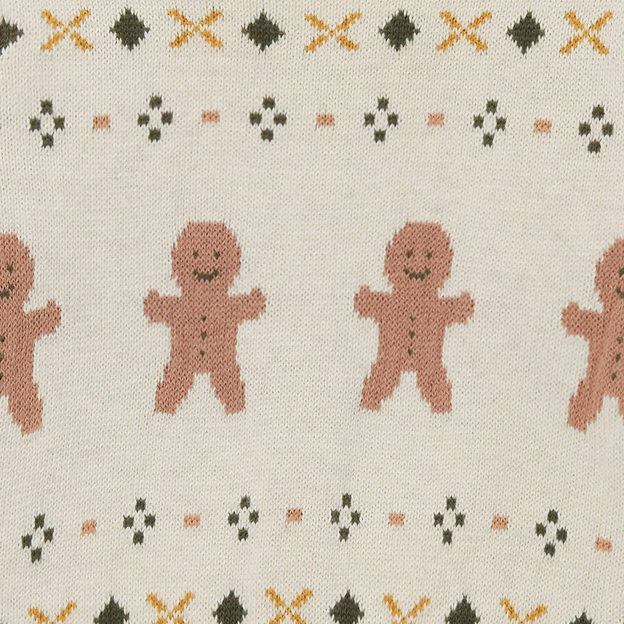 Knitted Gingerbread Jumper & Joggers Outfit