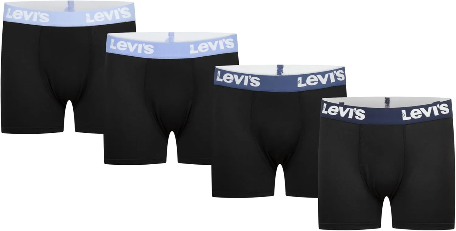Levi's Boys' Classic Boxer Briefs (Multi-Pack)