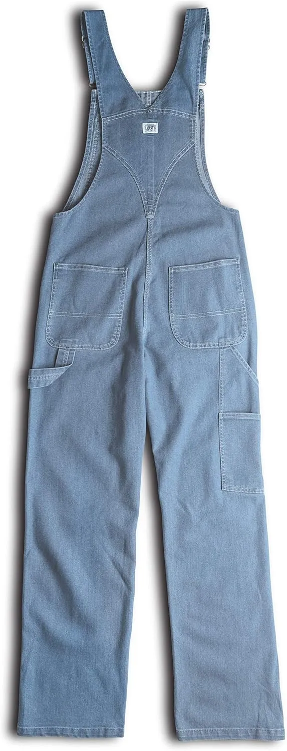 Liberty womens Washed Denim Bib Overalls