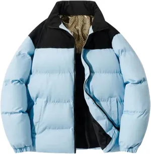 Men Cotton Padded Jacket Thick Cotton Padded Coats Winter Warm Cotton Padded Parkas Overcoat