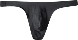 Men Thongs Underwear Sexy Big Pouch Low Waist Seamless Jockstrap Underwear Classic Fit Performance Active Stretch Thong