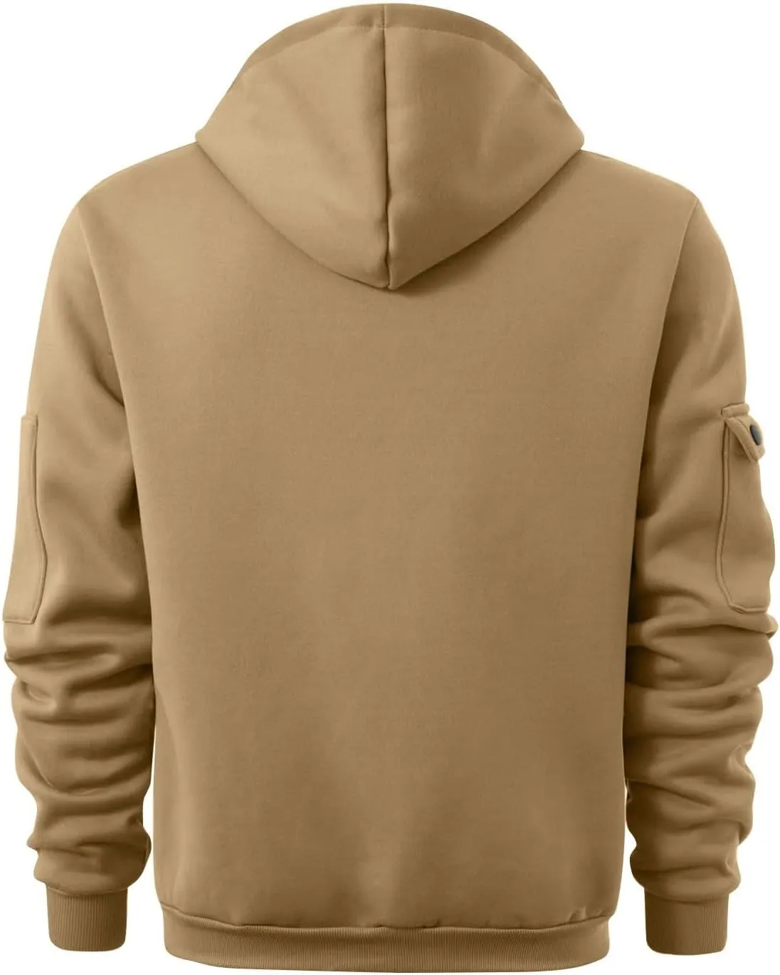 Mens 1/4 Zip Pullover Hoodie with Pocket Design Oversized Hoodies for Men Street Style Casual Wear Sweatshirt