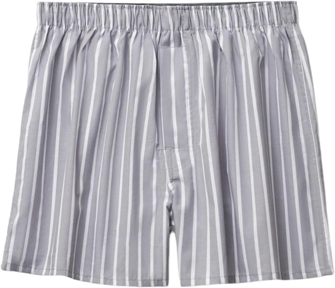 Men's Boxer Shorts Classic Woven Stretchy Breathable Relaxed Fit Underwear Casual Loose Fit Plus Size Sleepwear Pants