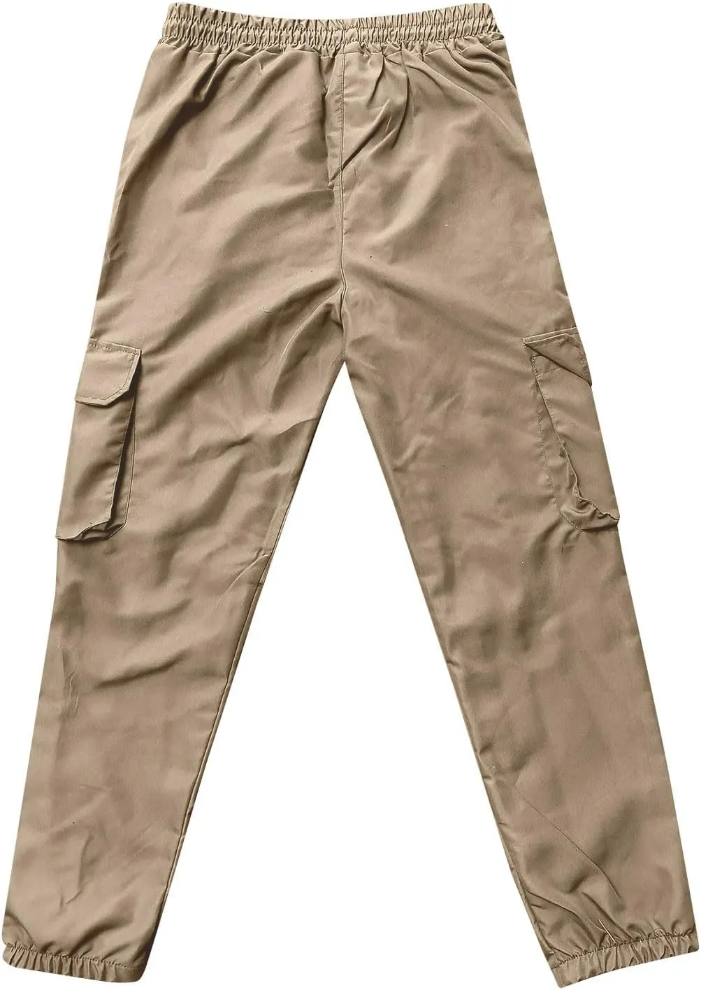 Men's Cargo Jogger Pants Ripstop Lightweight Casual Sweatpants for Athletic Fishing Travel Work Trousers Zip Pockets