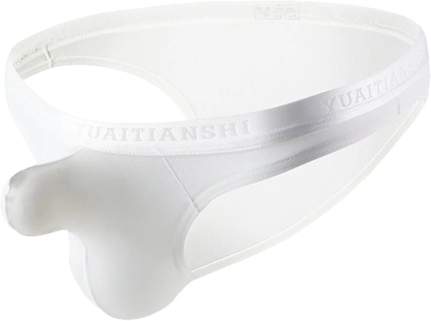 Men's Classic Separated Pouch Boxer shorts,Enhancing Bulge Pouch Erotic Underwear,Stretch Fabric Multiway Briefs