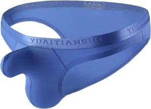 Men's Classic Separated Pouch Boxer shorts,Enhancing Bulge Pouch Erotic Underwear,Stretch Fabric Multiway Briefs