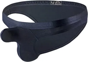 Men's Classic Separated Pouch Boxer shorts,Enhancing Bulge Pouch Erotic Underwear,Stretch Fabric Multiway Briefs