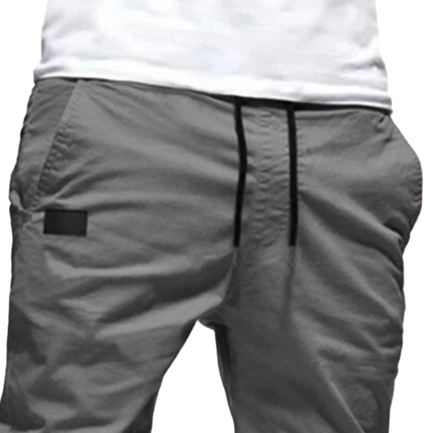 Men's Hiking Outdoor Track Sweatpants Casual Twill Track Jogging Pants Classic Cotton Chino Cargo Trousers
