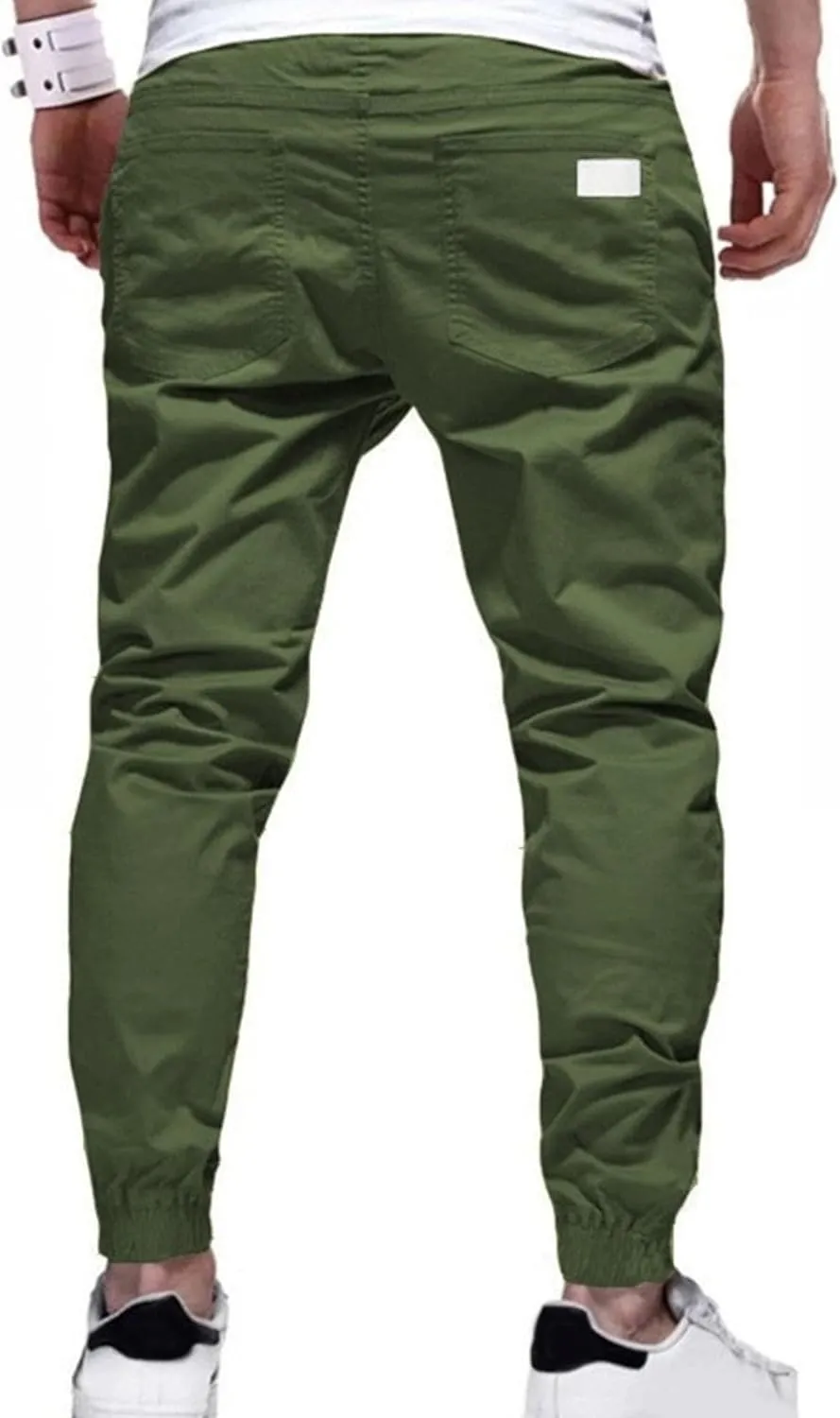 Men's Hiking Outdoor Track Sweatpants Casual Twill Track Jogging Pants Classic Cotton Chino Cargo Trousers