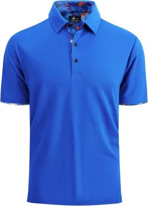 Men's Polo Shirt Short Sleeve Golf Shirt Athletic Tennis Fishing T-Shirt Summer Casual Tactical Shirt