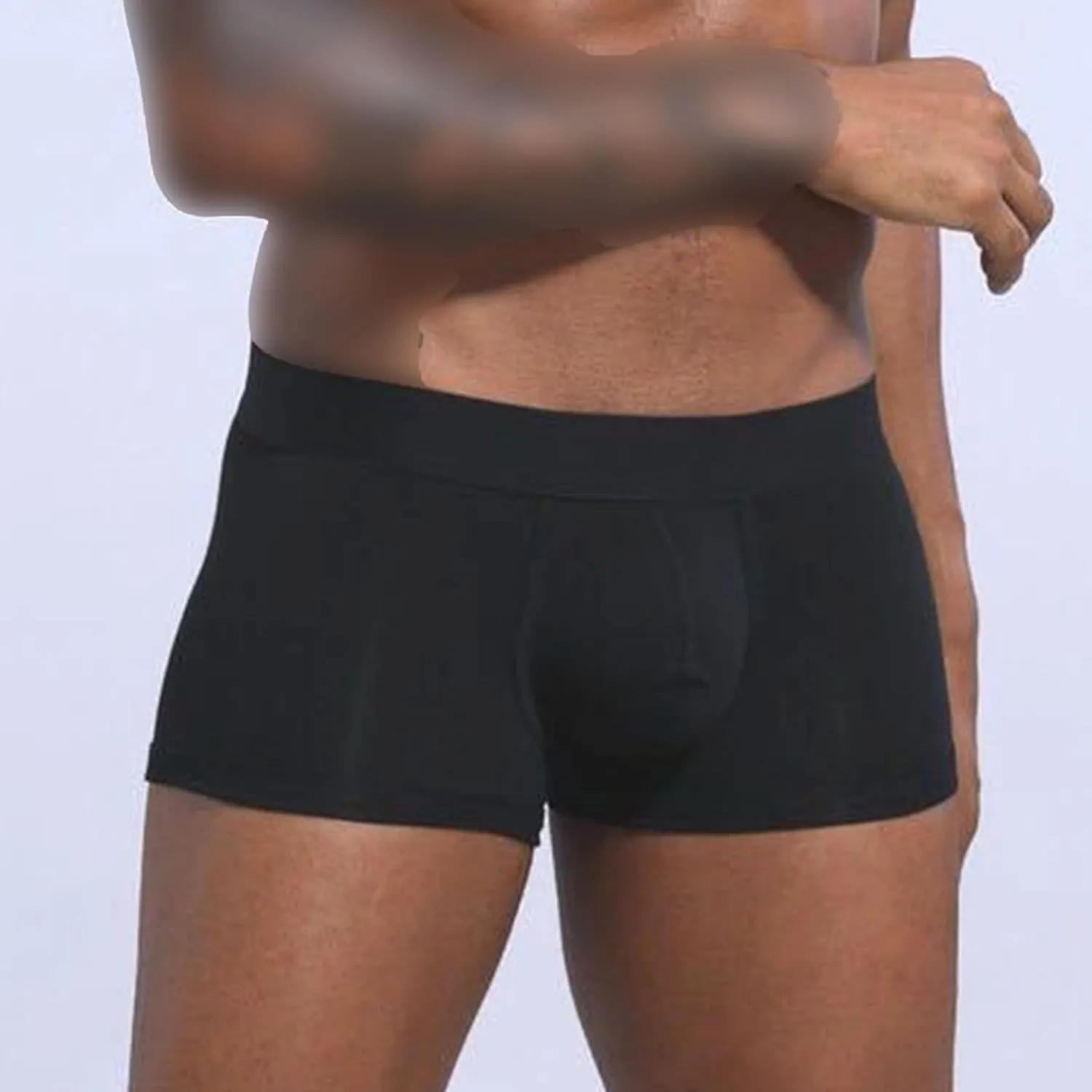 Mens Stretch Cotton Multipack Low-Rise Trunks Classic Underwear Boxer Briefs Soft Comfortable Underwear Trunks