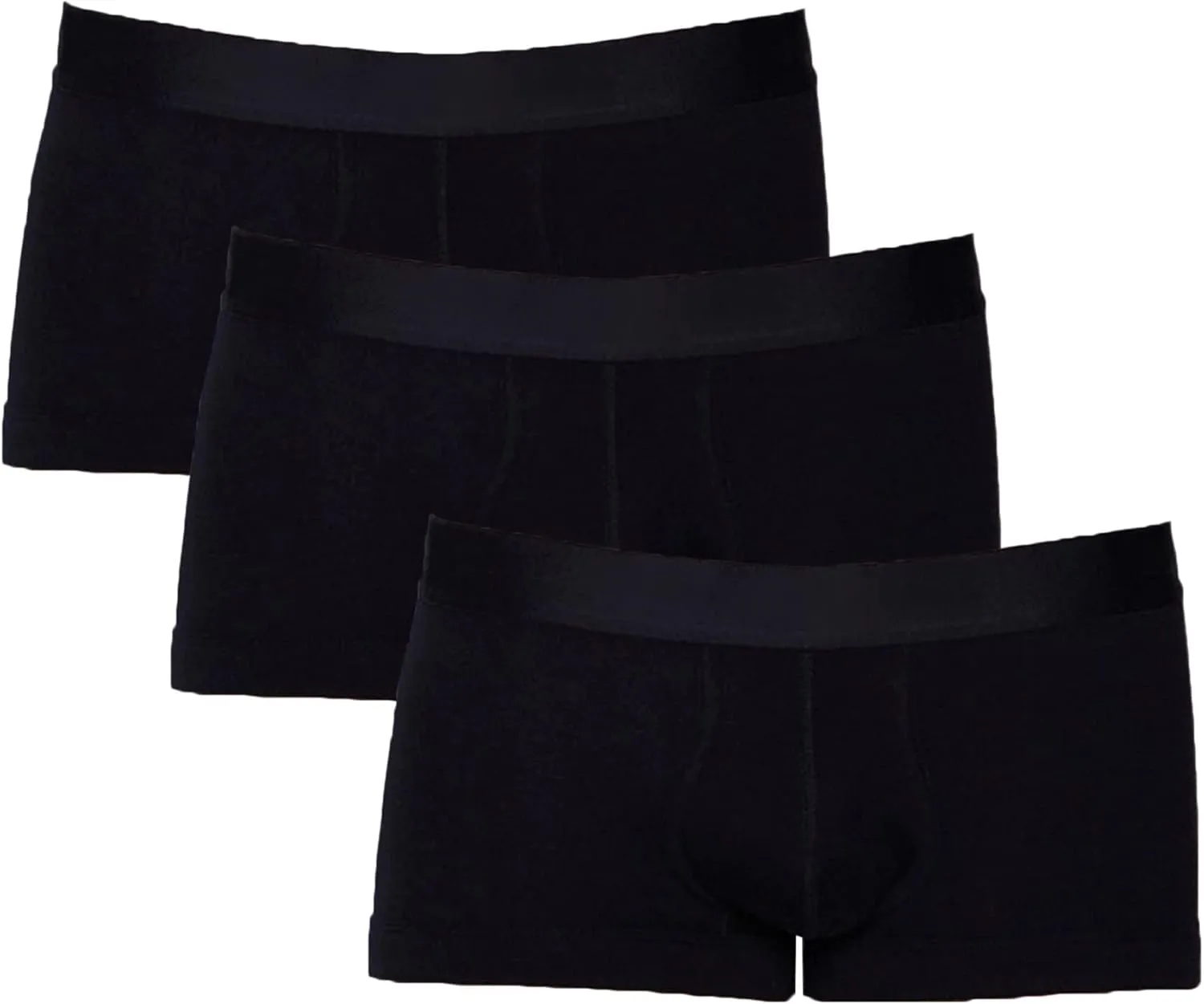 Mens Stretch Cotton Multipack Low-Rise Trunks Classic Underwear Boxer Briefs Soft Comfortable Underwear Trunks
