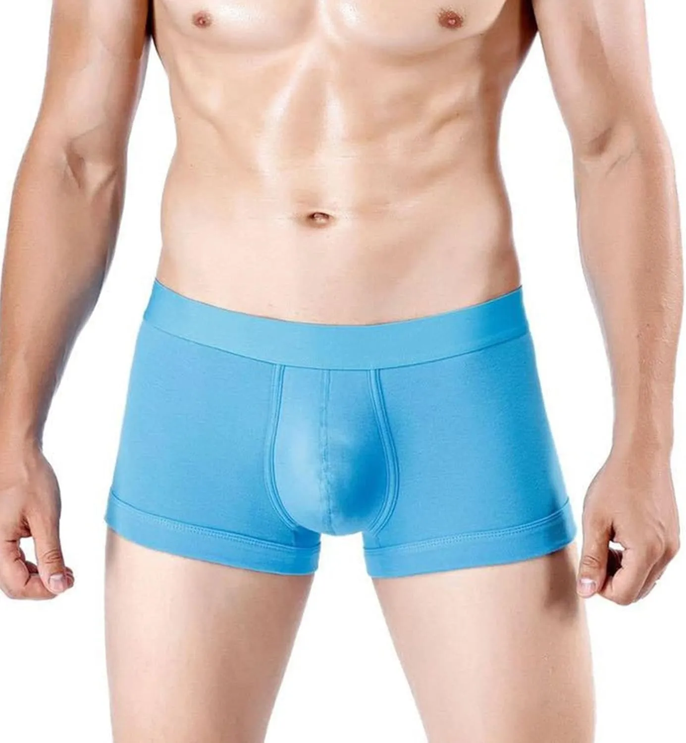 Mens Stretch Cotton Multipack Low-Rise Trunks Classic Underwear Boxer Briefs Soft Comfortable Underwear Trunks