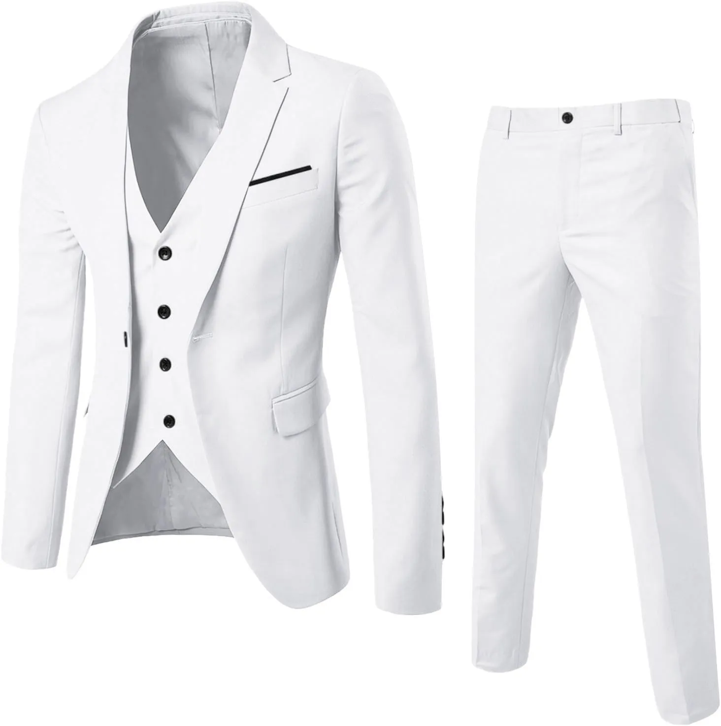 Mens Suits 2024 3 Suit Business Wedding Party Jacket Vest & Pants Men Suits Le Suit Mens Formal Le Suit Traje De