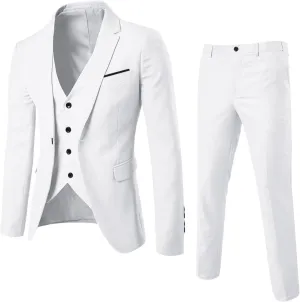 Mens Suits 2024 3 Suit Business Wedding Party Jacket Vest & Pants Men Suits Le Suit Mens Formal Le Suit Traje De