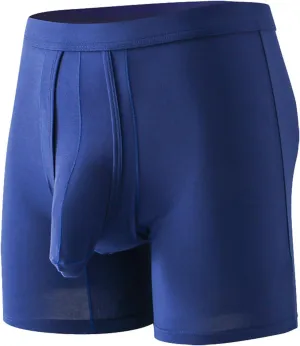 Men's Underwear Elephant Nose Ultra-Thin Trunks Breathable Soft Boxer Briefs Stretch Classic Fit Elastic Waist Panties Briefs