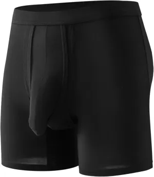 Men's Underwear Elephant Nose Ultra-Thin Trunks Breathable Soft Boxer Briefs Stretch Classic Fit Elastic Waist Panties Briefs