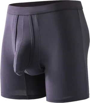 Men's Underwear Elephant Nose Ultra-Thin Trunks Breathable Soft Boxer Briefs Stretch Classic Fit Elastic Waist Panties Briefs
