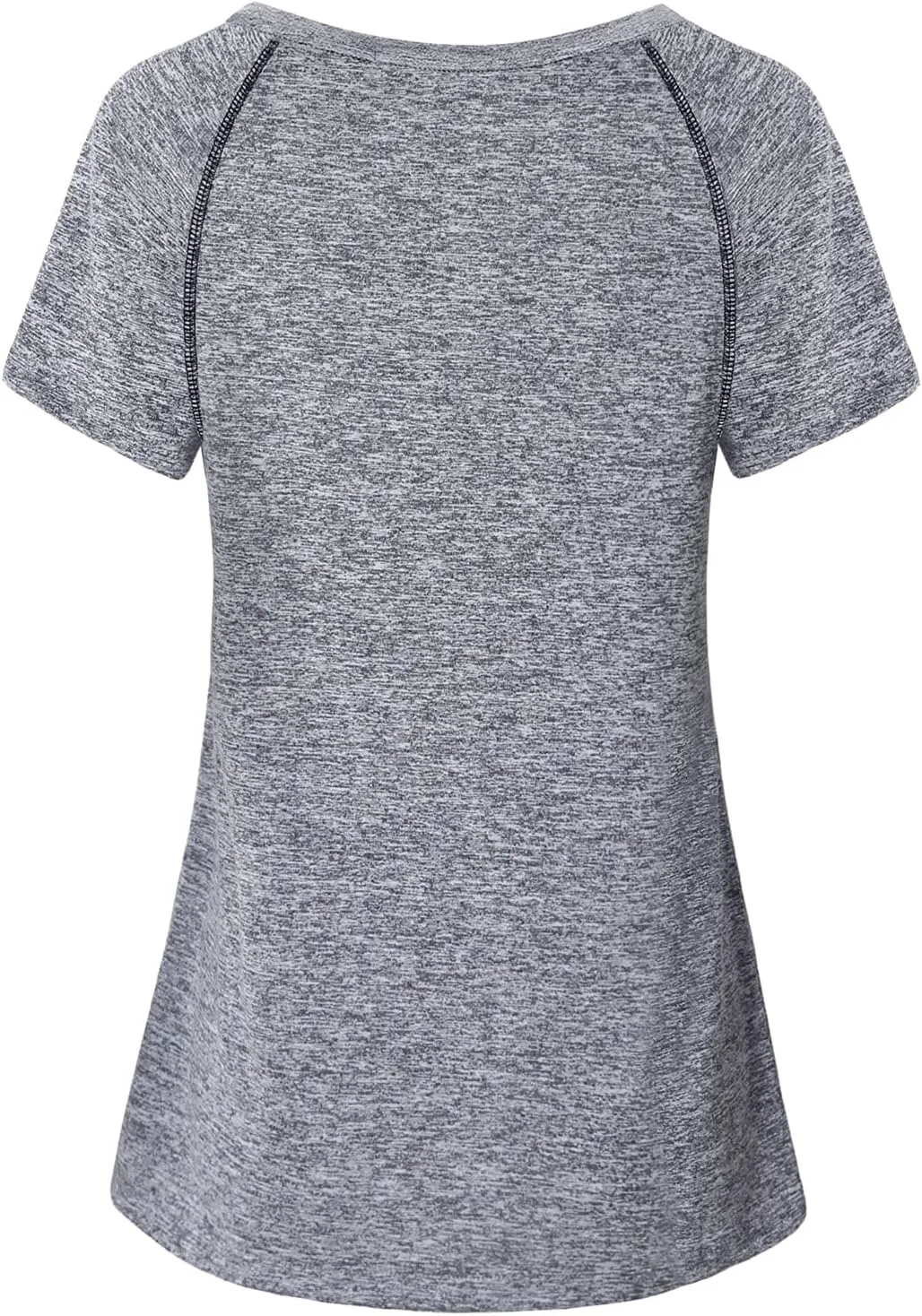 MISS FORTUNE Womens Active Wear Exercise Top Yoga Shirt Workout Clothes