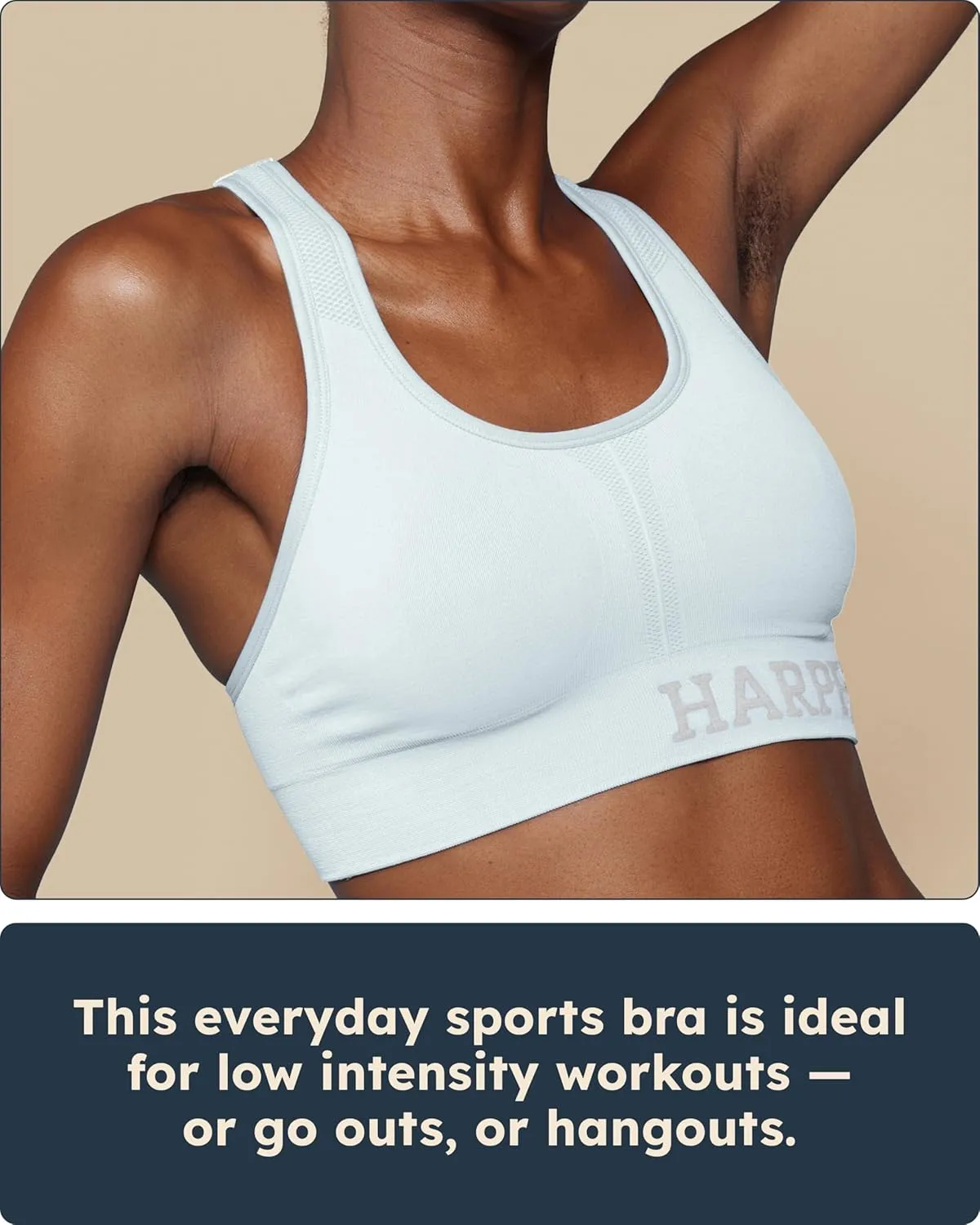 Move Racerback Sports Bra - Low Impact Sports Bra for Women