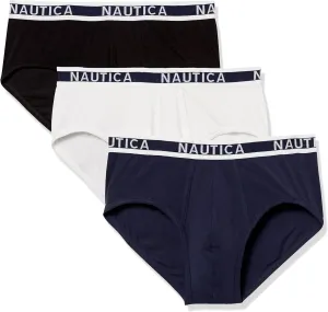 Nautica Men's Classic Cotton Stretch Multipack Briefs