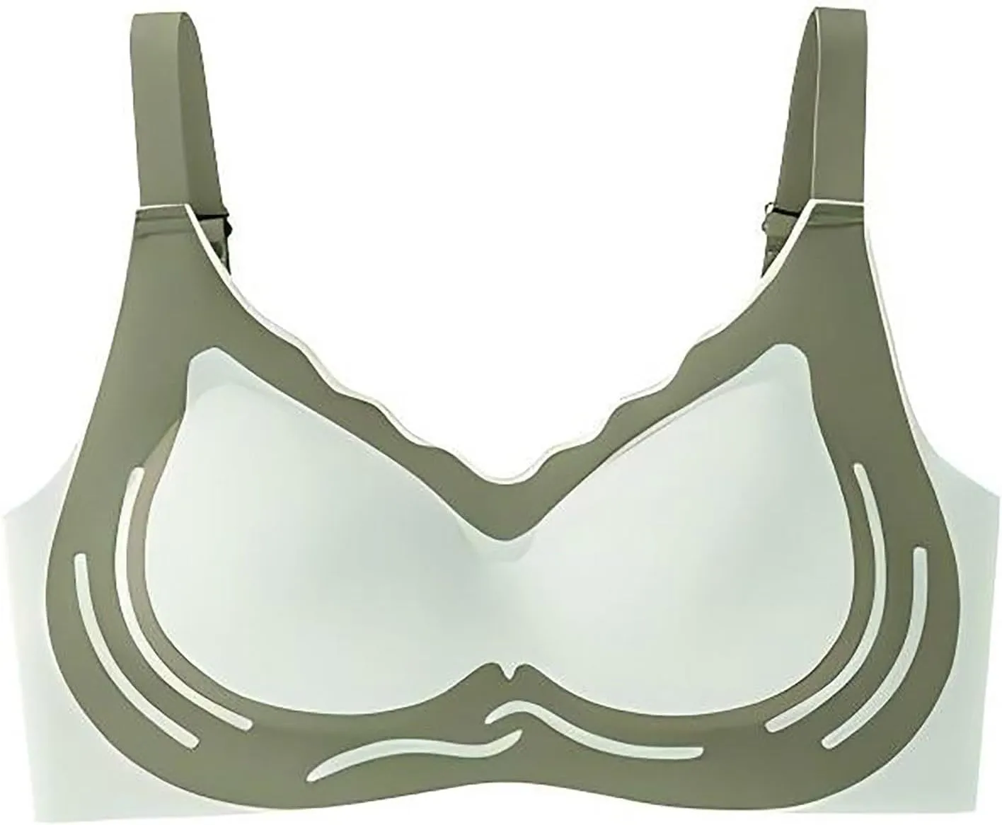 No Steel Ring,Lifting Gather Bras for Older Women Plus Anti Sagging Breasts with Lift Bra Push Up Breathable Sports Bras