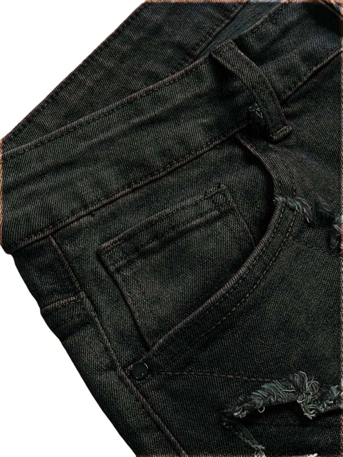 NOVOCCT Men??s Skinny Stretch Jeans, Slim Fit Distressed Ripped Pants Fashion Skinny Jeans for Men