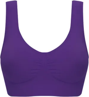 Plus Size Sports Bras for Women Anti-Sagging High Impact Bra Comfort Wireless Athletic Underwear for All-Day Wear