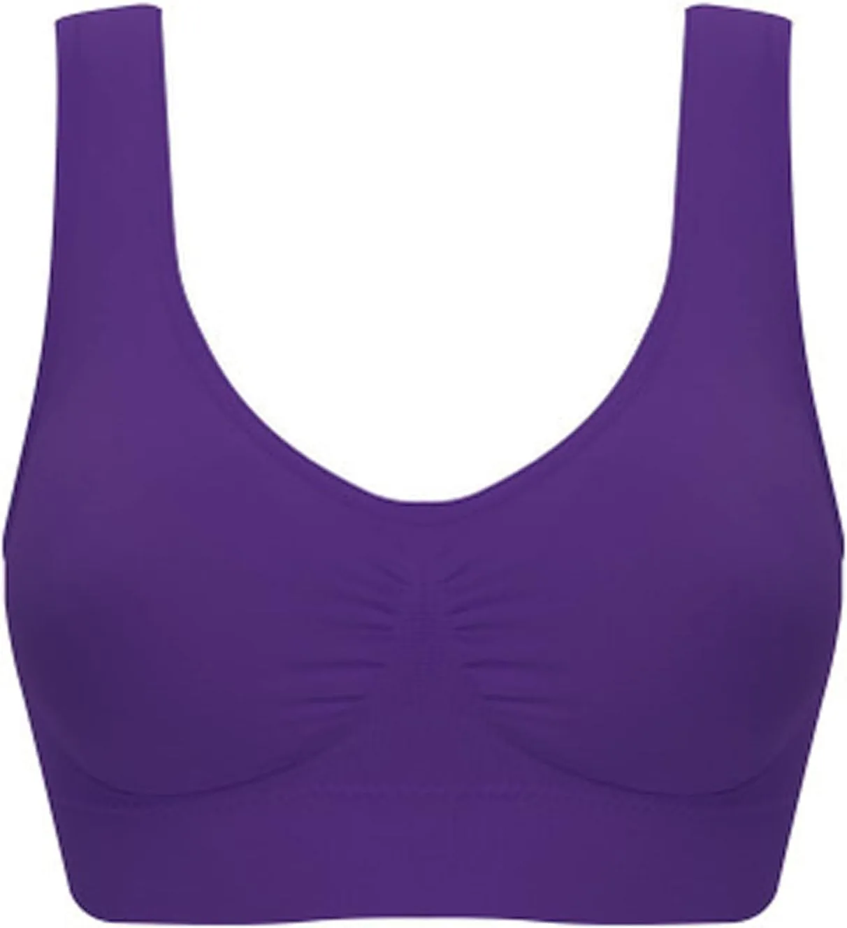 Plus Size Sports Bras for Women Anti-Sagging High Impact Bra Comfort Wireless Athletic Underwear for All-Day Wear