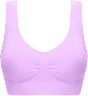 Plus Size Sports Bras for Women Anti-Sagging High Impact Bra Comfort Wireless Athletic Underwear for All-Day Wear