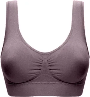 Plus Size Sports Bras for Women Anti-Sagging High Impact Bra Comfort Wireless Athletic Underwear for All-Day Wear
