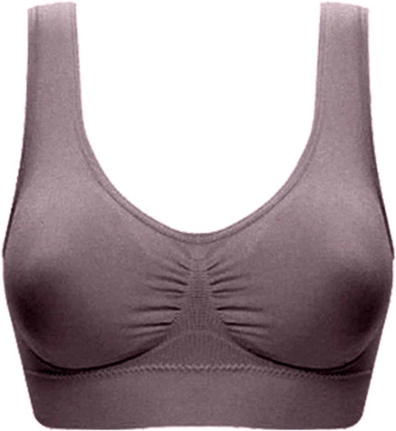 Plus Size Sports Bras for Women Anti-Sagging High Impact Bra Comfort Wireless Athletic Underwear for All-Day Wear