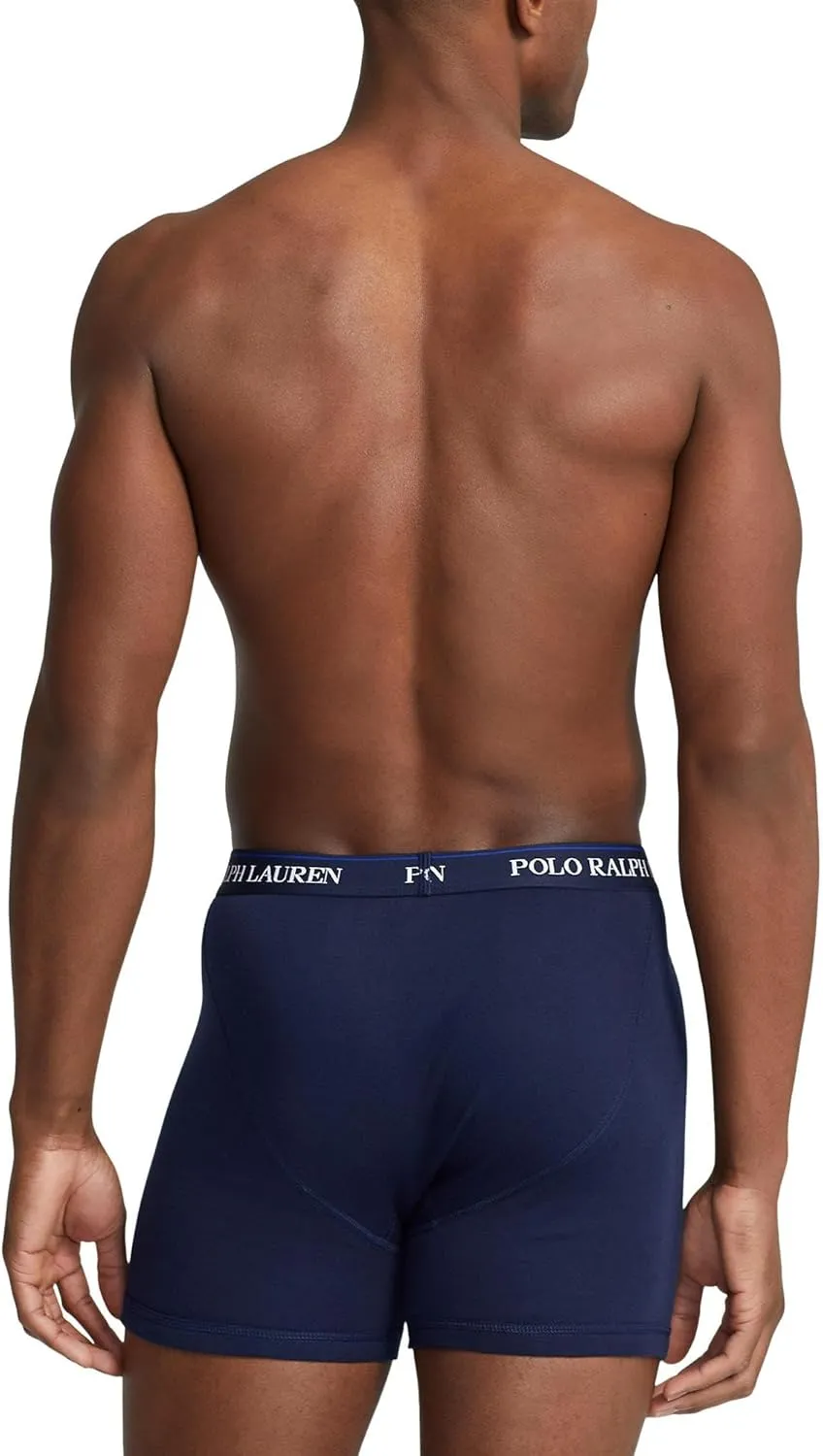 POLO RALPH LAUREN 3-Pack Classic Fit Boxer Briefs