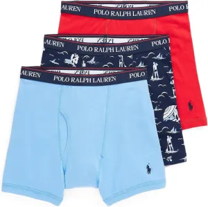 POLO RALPH LAUREN 3-Pack Classic Fit Boxer Briefs