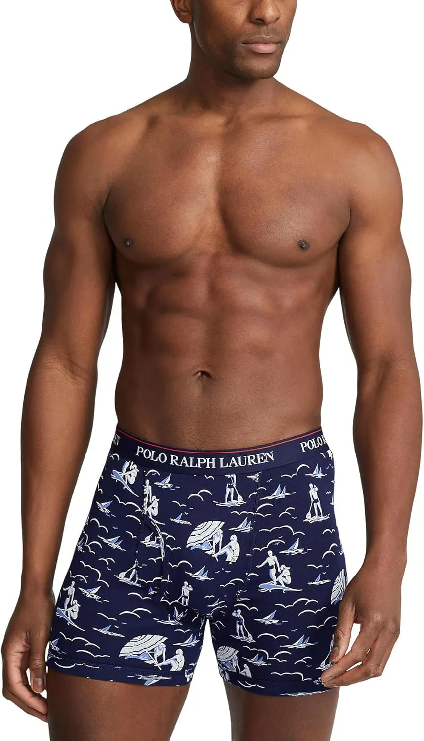 POLO RALPH LAUREN 3-Pack Classic Fit Boxer Briefs