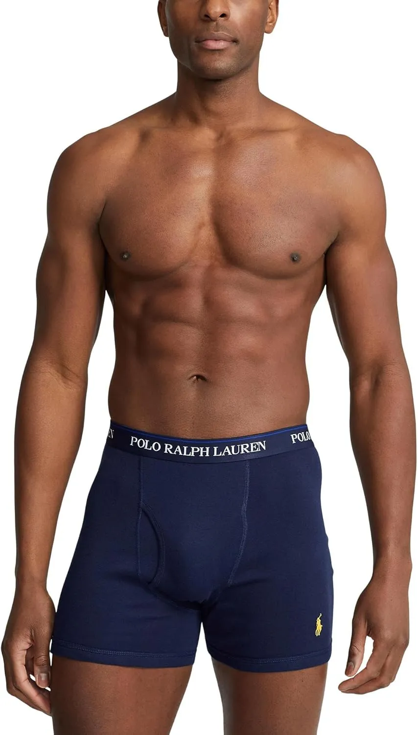 POLO RALPH LAUREN 3-Pack Classic Fit Boxer Briefs