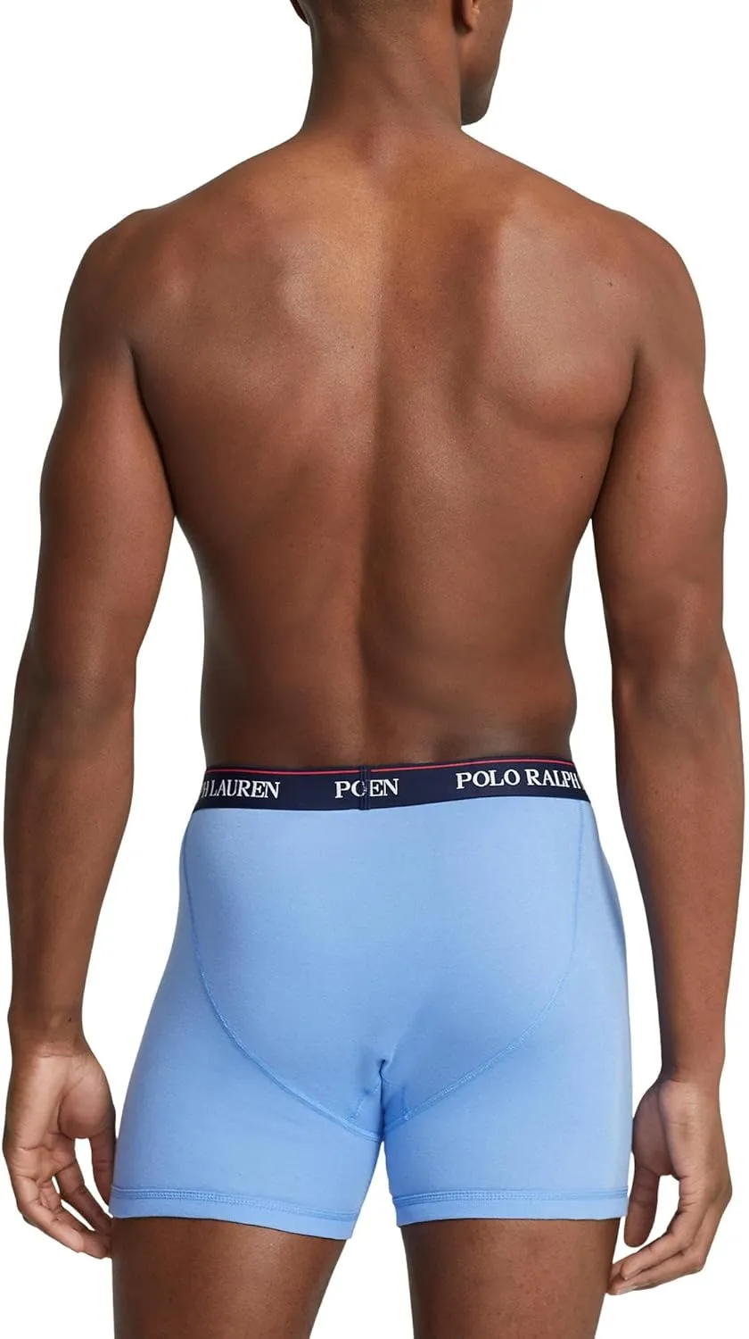 POLO RALPH LAUREN 3-Pack Classic Fit Boxer Briefs