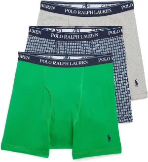 POLO RALPH LAUREN 3-Pack Classic Fit Boxer Briefs
