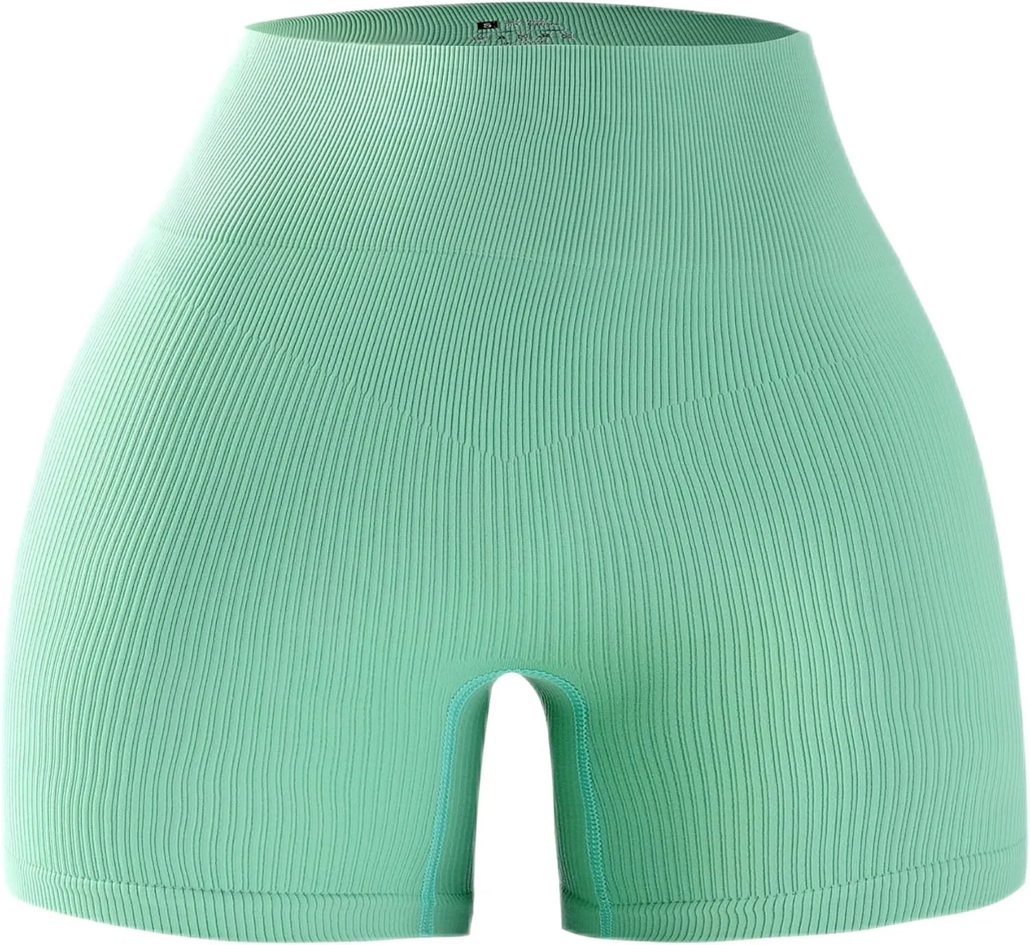 PQ Women's Yoga Shorts Ribbed Seamless Workout High Waist Athletic Leggings Suitable for Yoga Fitness, Everyday wear