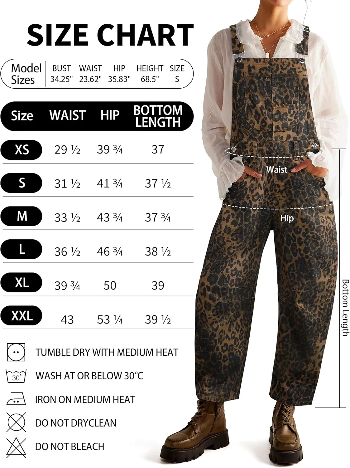 Qazel Vorrlon Denim Overalls for Women Barrel Wide Leg Bib Baggy Jeans Adjustable Denim Romper Stretch Jumpsuit Y2K Pants