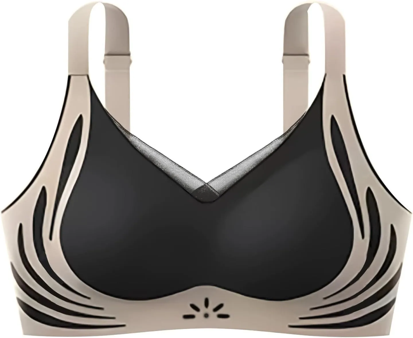 Queenvie Push Up Bra,Lush Fitting Powerful Push Up Seamless Bras Full Coverage Anti-Sagging Gather Comfortable Bralettes