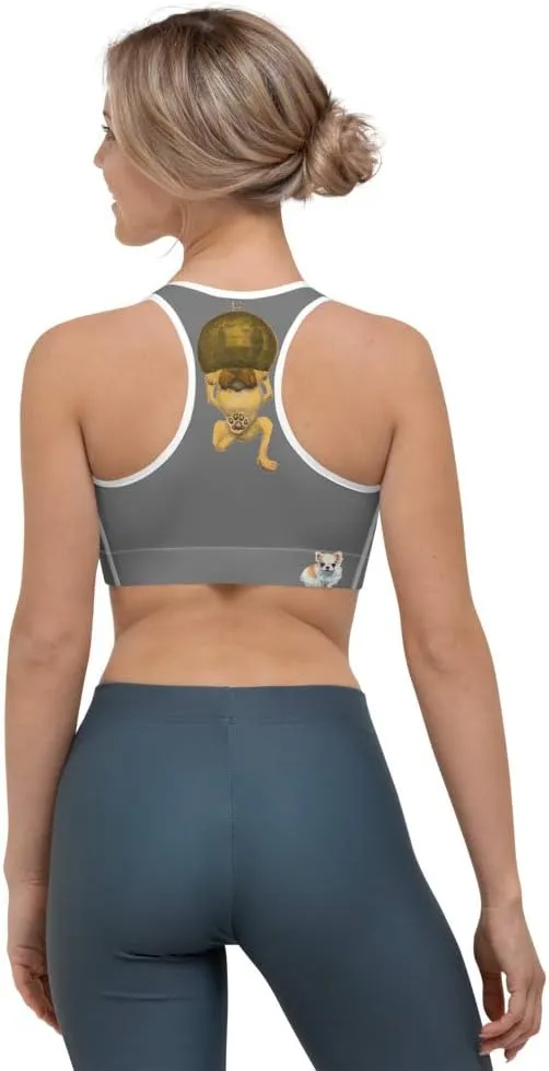 Racerback Sports Bra - Sports Bra for Women High Impact Workouts Low Impact Exercise Womens Sports Bra for Running