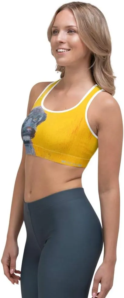 Racerback Sports Bra - Sports Bra for Women High Impact Workouts Low Impact Exercise Womens Sports Bra for Running