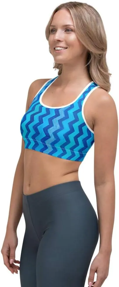 Racerback Sports Bra - Sports Bra for Women High Impact Workouts Low Impact Exercise Womens Sports Bra for Running