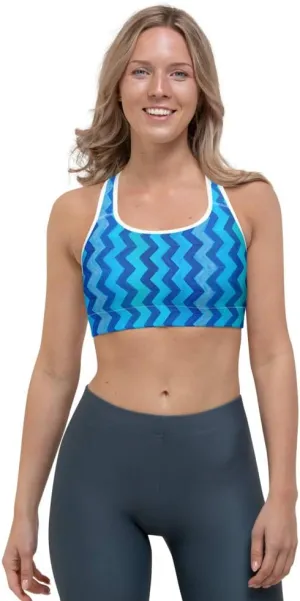 Racerback Sports Bra - Sports Bra for Women High Impact Workouts Low Impact Exercise Womens Sports Bra for Running