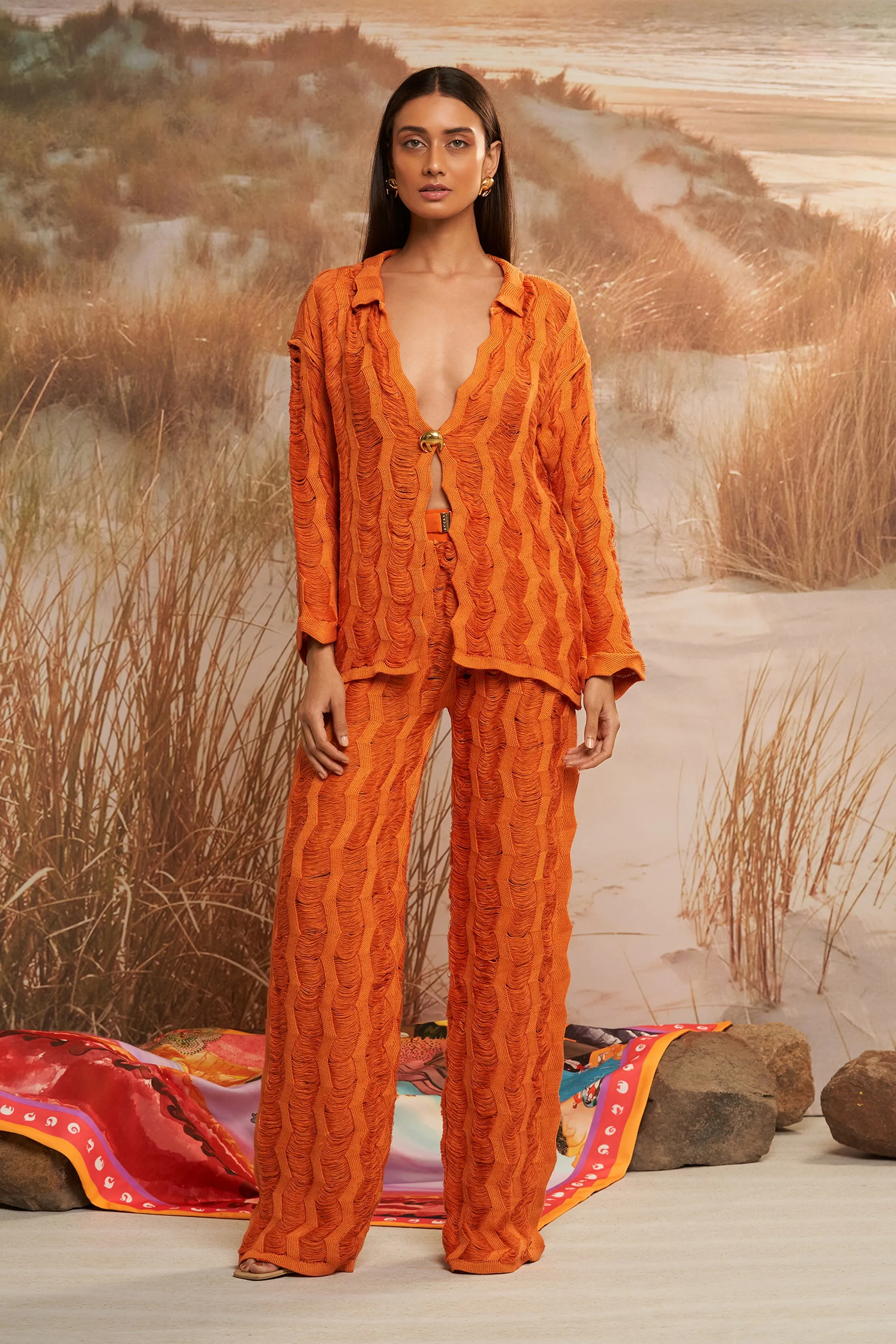 Rorange Knitted Resort Trousers